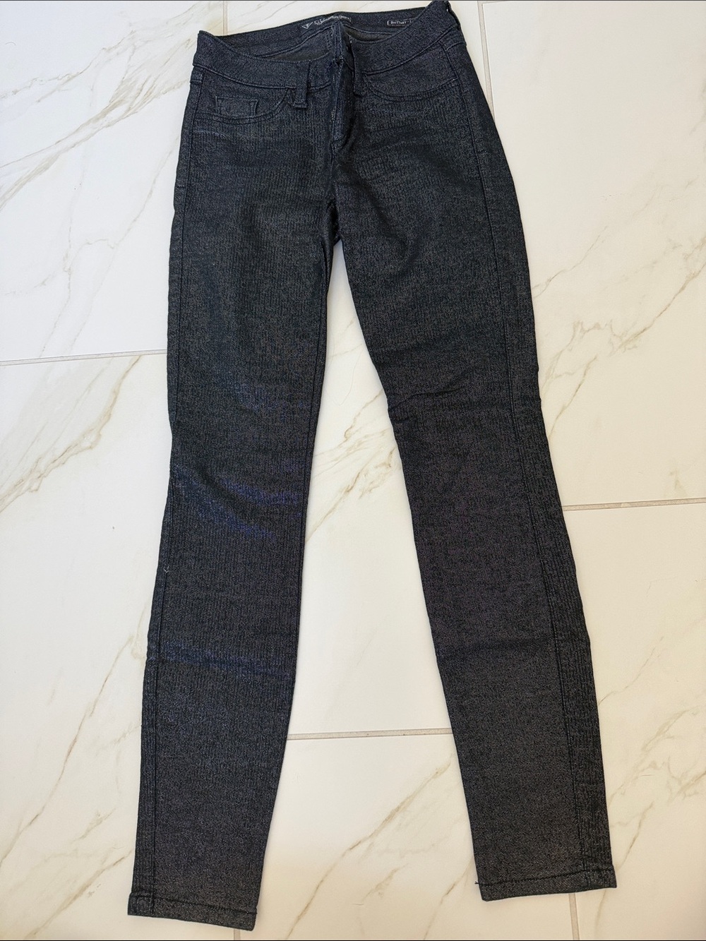 Guess by Marciano Sparkle Thread Skinny Jeans